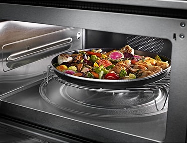 Microondas Empotrable KitchenAid 30/1.4p³ KMBP100ESS Con Convección y Acero  Inoxidable
