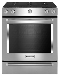 Cuisinière à gaz KitchenAid