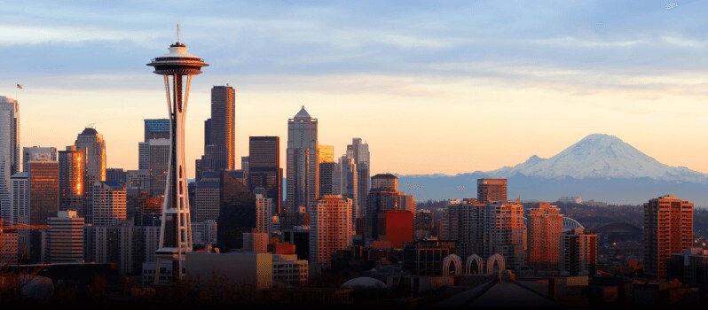 An image of the Seattle skyline.