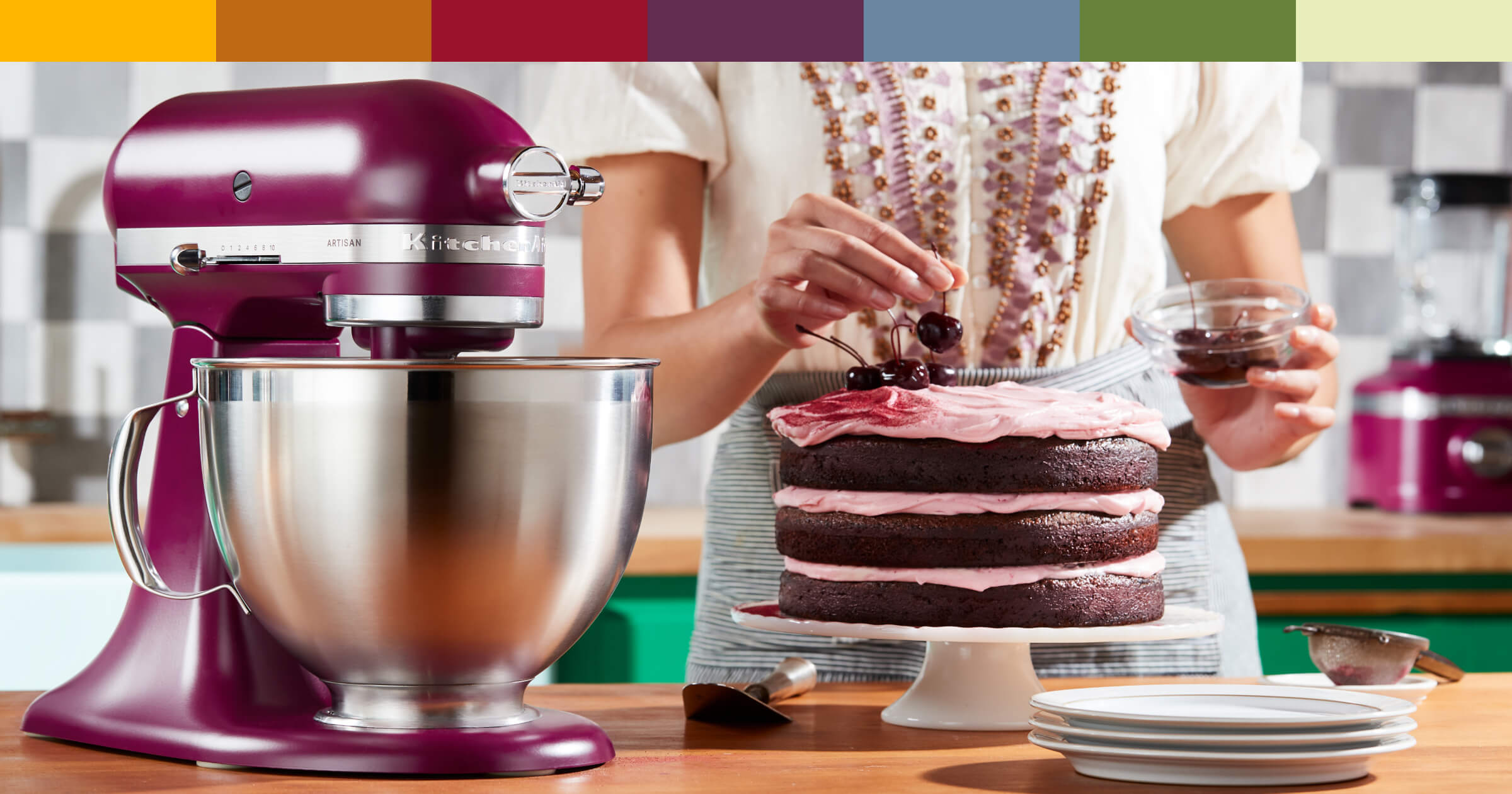 kitchenaid veggie set artisan