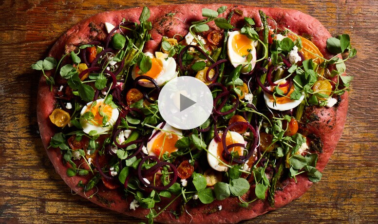 Veggie pizza.