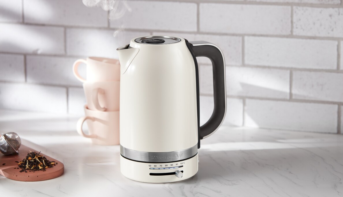 A KitchenAid® Kettle.