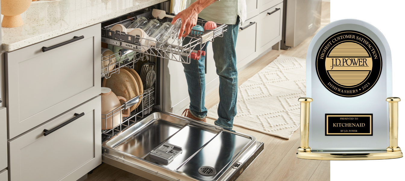 Quiet Dishwashers How to Choose the Right One KitchenAid