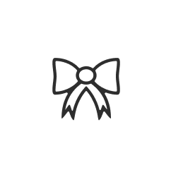Present bow icon.