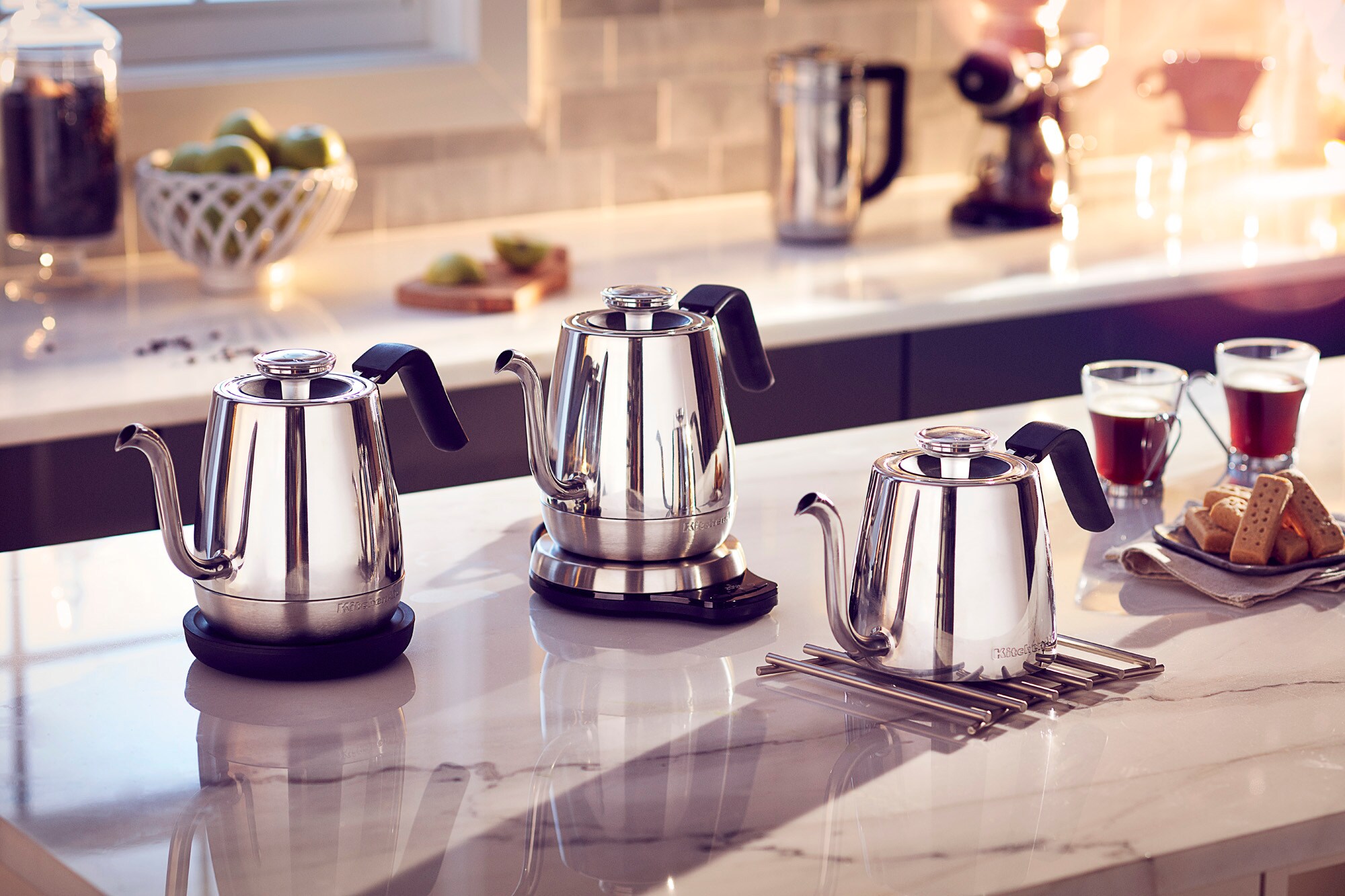 Explore Hot Water Kettles Made so You Can Brew Confidently KitchenAid