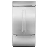 A KitchenAid® built-in refrigerator.