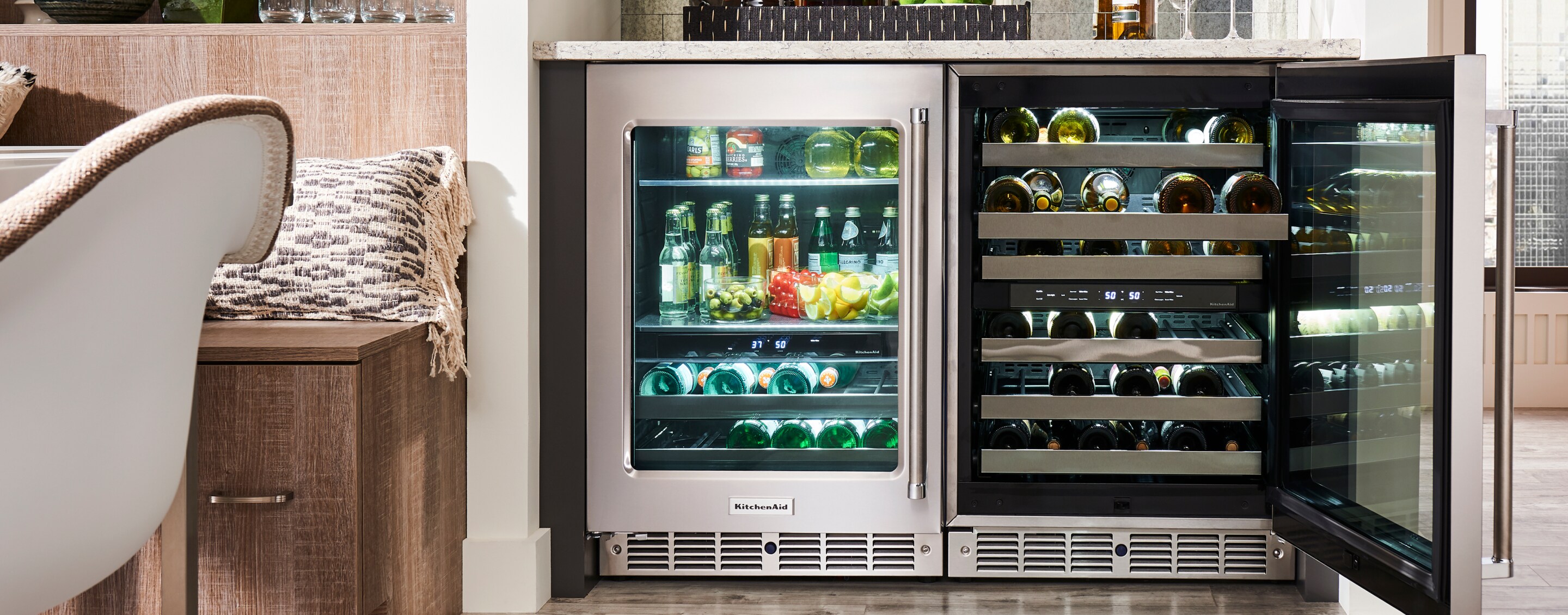 Undercounter Refrigeration Refrigerators & Ice Makers KitchenAid