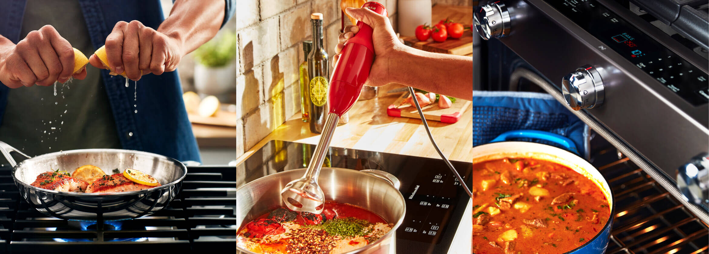 Cooking with KitchenAid® appliances