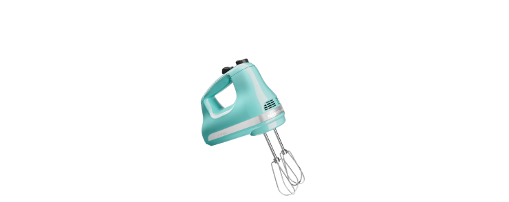 A KitchenAid® Hand Mixer.