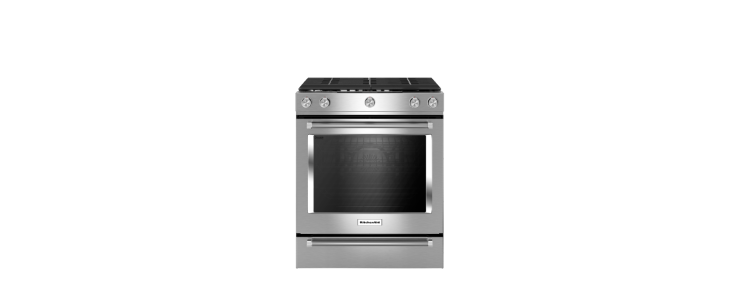 A KitchenAid® Range.
