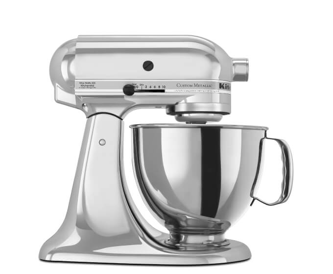 KitchenAid® Custom Metallic® Series 5 Quart Tilt-Head Stand Mixer