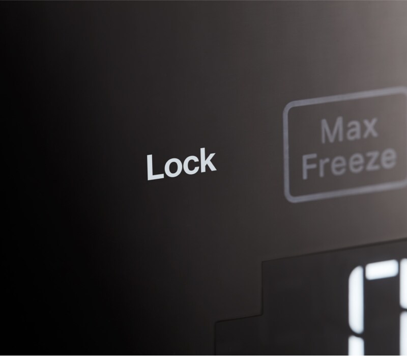 Lock button on External Touchscreen Controls