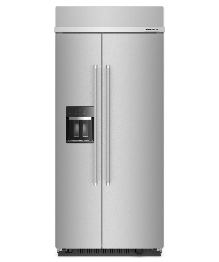 36" KitchenAid® Built-In Side-by-Side Refrigerator