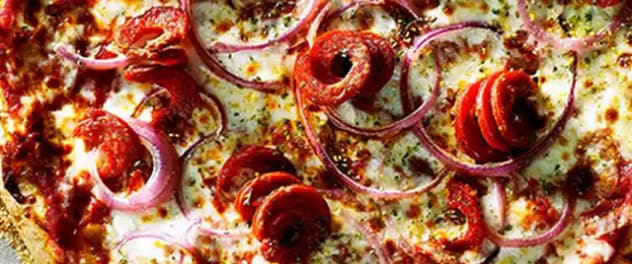 Spiralized Pepperoni Pizza