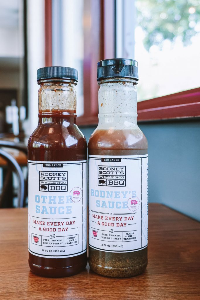 BBQ sauce from Rodney Scott's BBQ.