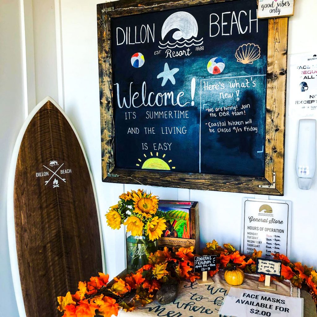 The interior of Dillon Beach Coastal Kitchen.