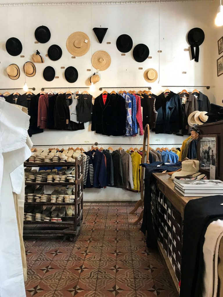 Clothing sold at Maison Empereur.