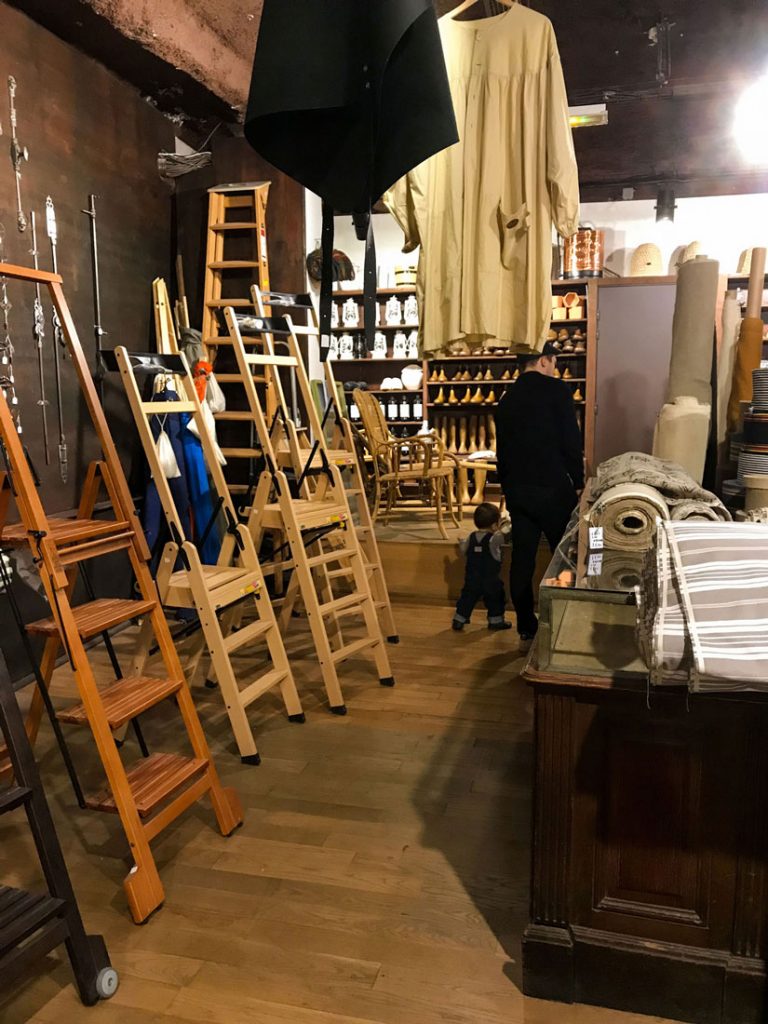 People walking within Maison Empereur.