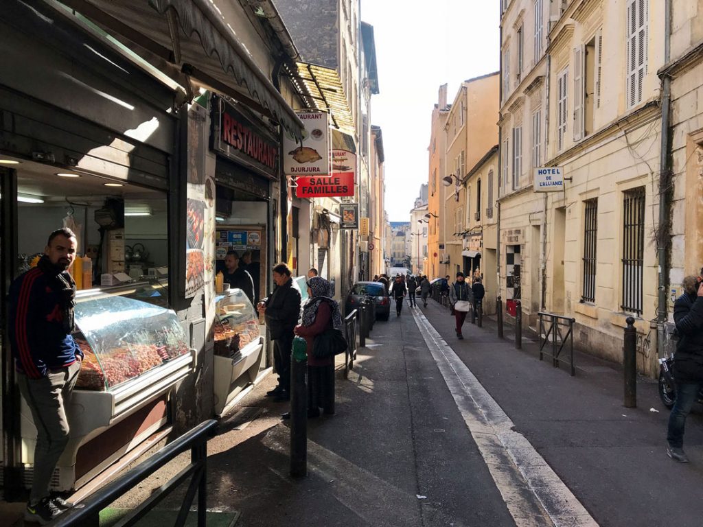 The shops of Noailles.