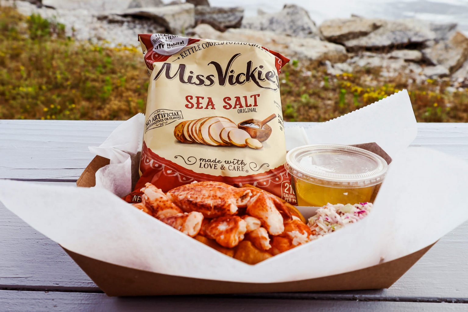 A bag of Miss Vickie's chips.