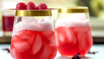Raspberry Rose Cocktail