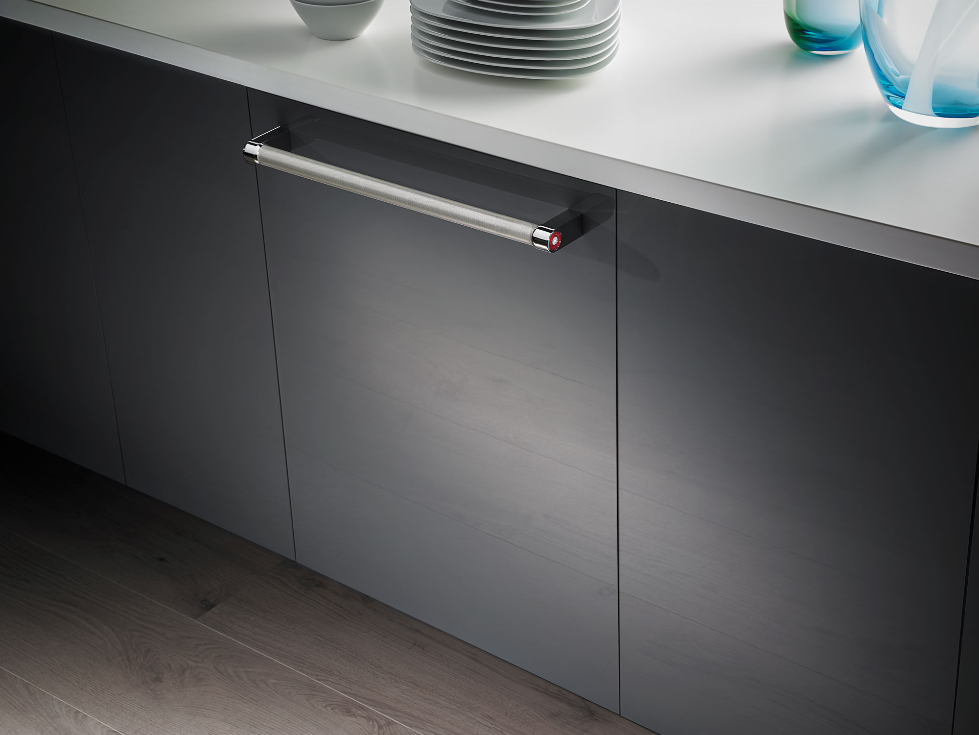 A KitchenAid® dishwasher.