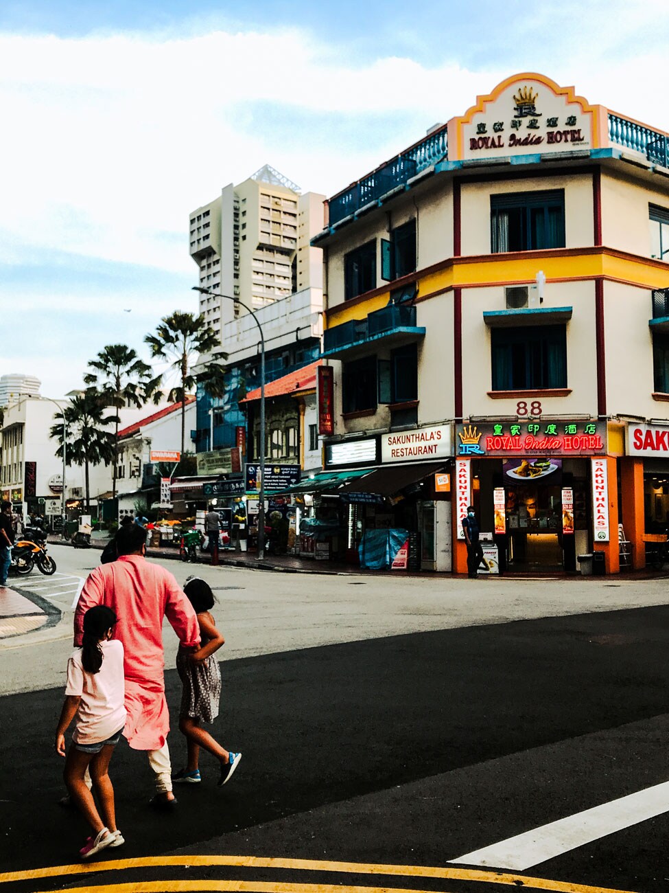 The stalls of Little India.