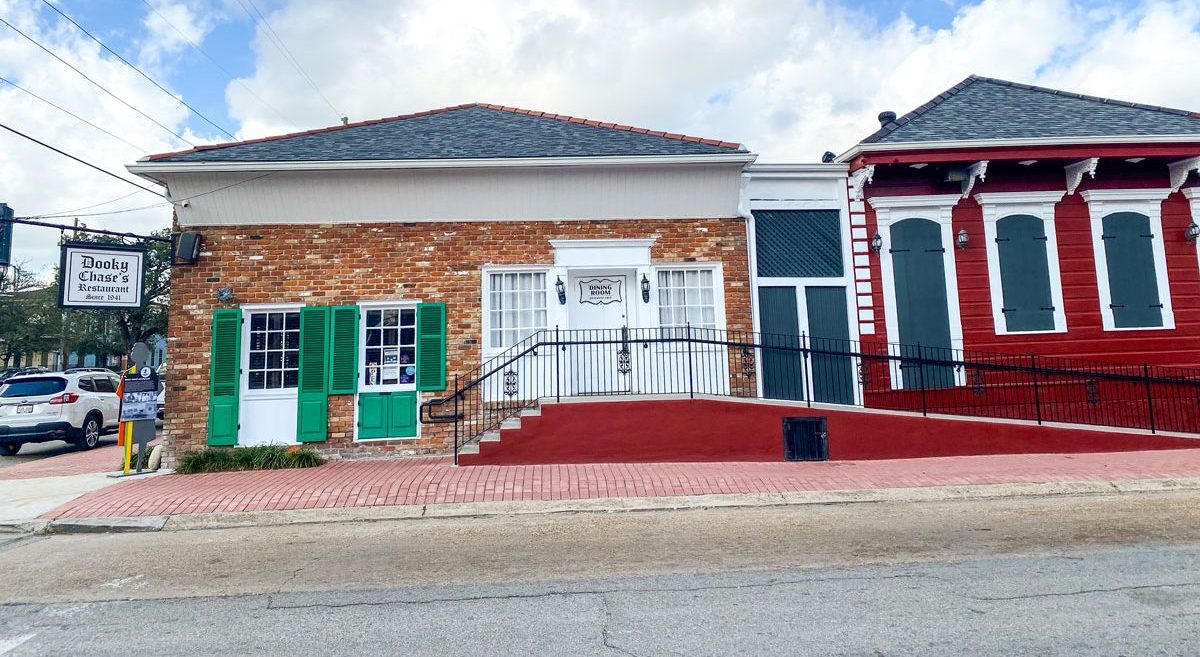 The exterior of Dooky Chase's Restaurant.