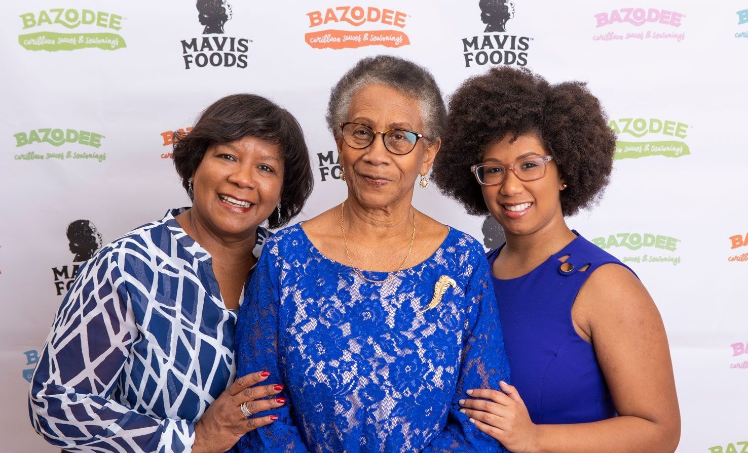 From left to right, Debra Sandler, Auntie Mavis Davis and Debra's daughter.