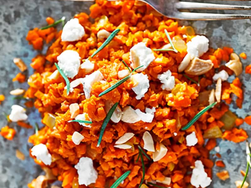 Sweet potato risotto