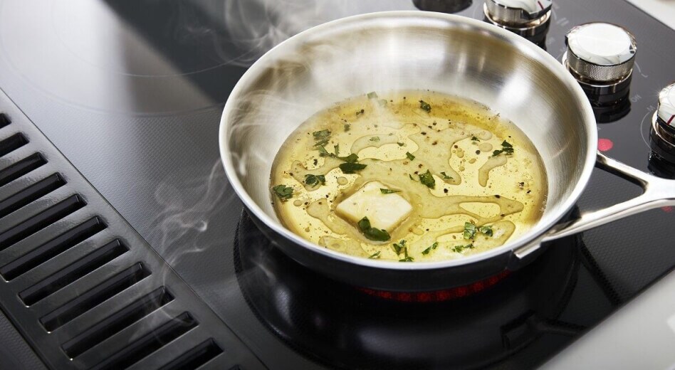 Butter melting in a pan Butter melting in a pan