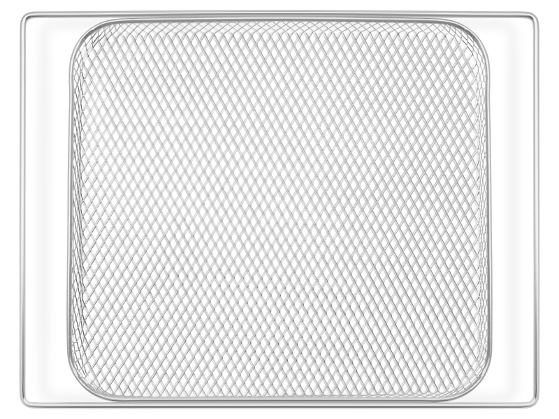 A KitchenAid® air fryer basket.