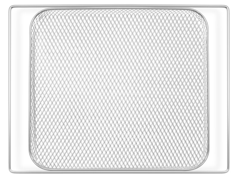 A KitchenAid® air fryer basket.