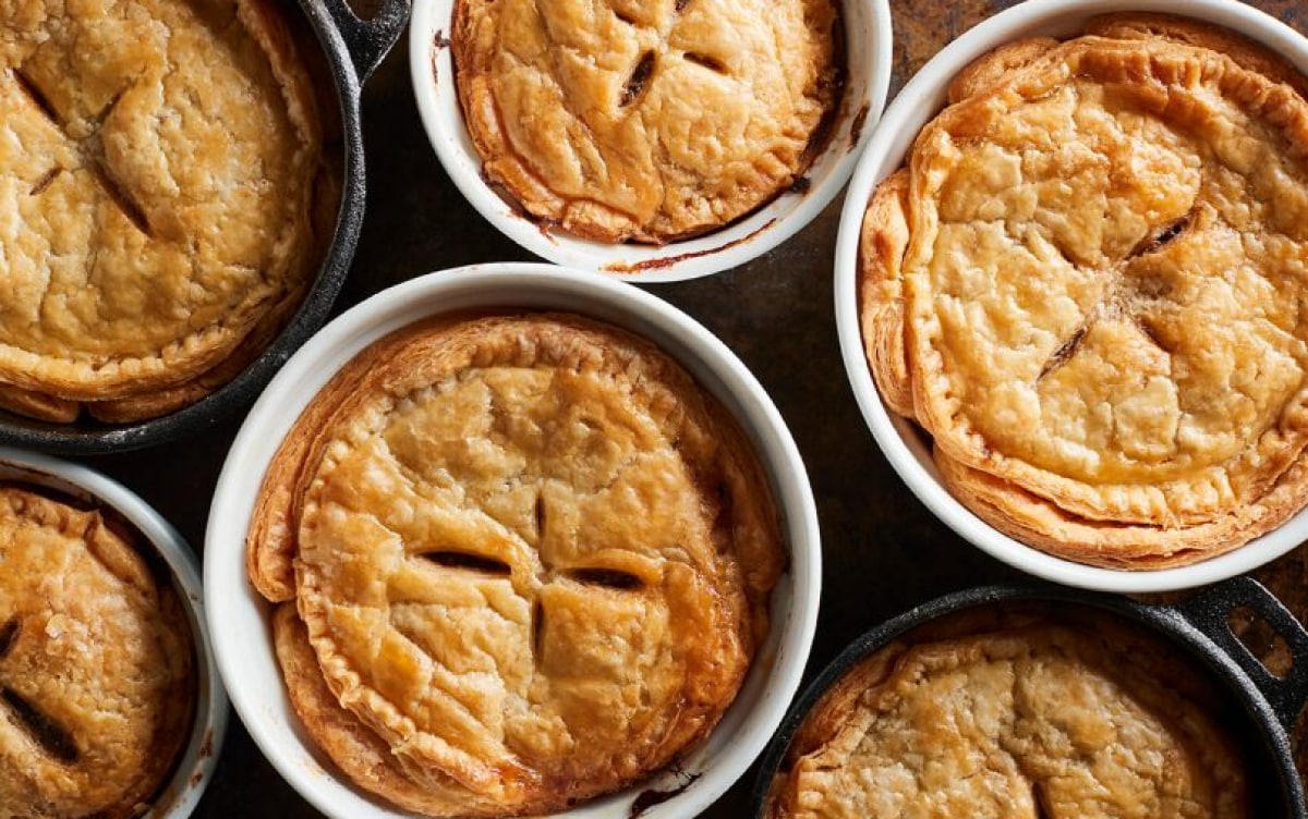 pie dough in a kitchenaid mixer