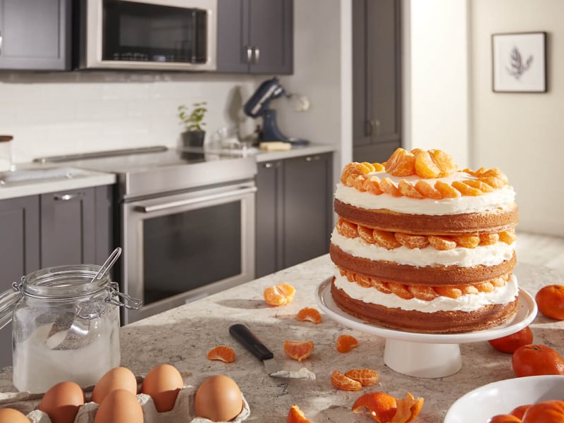 How to Make a Cake With a KitchenAid® Stand Mixer KitchenAid