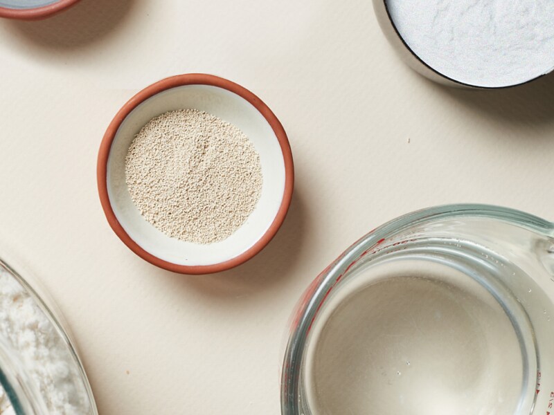 Ingredients in measuring cups Ingredients in measuring cups