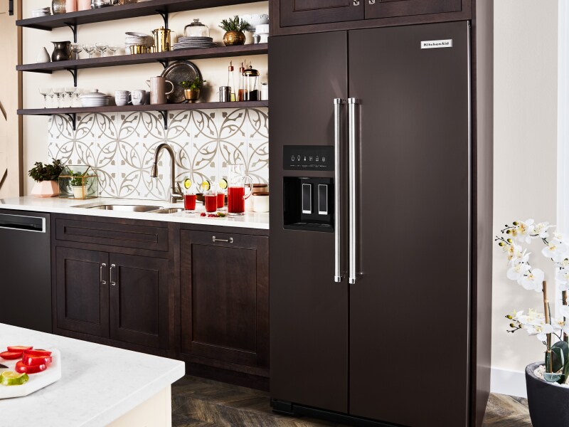 A KitchenAid® refrigerator