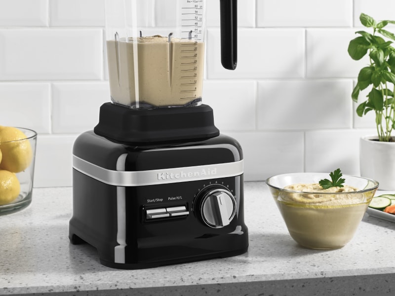 Tahini in a KitchenAid® blender Tahini in a KitchenAid® blender