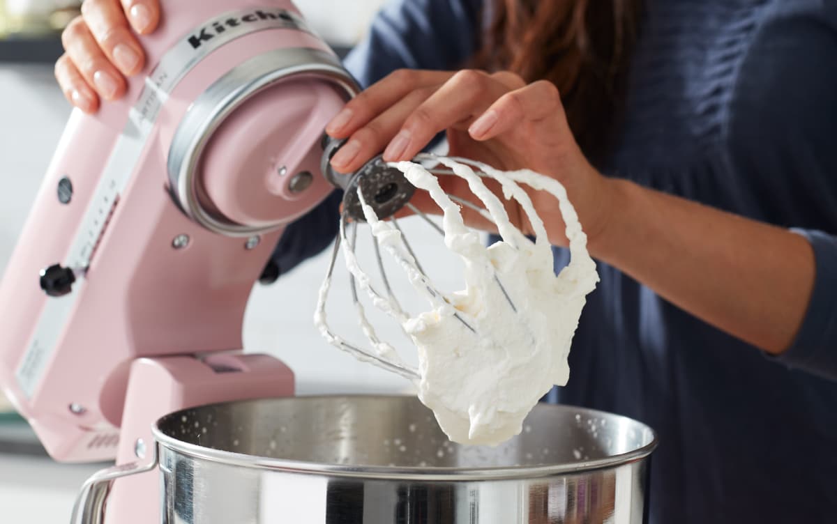 How to Make Whipped Cream with a Stand Mixer