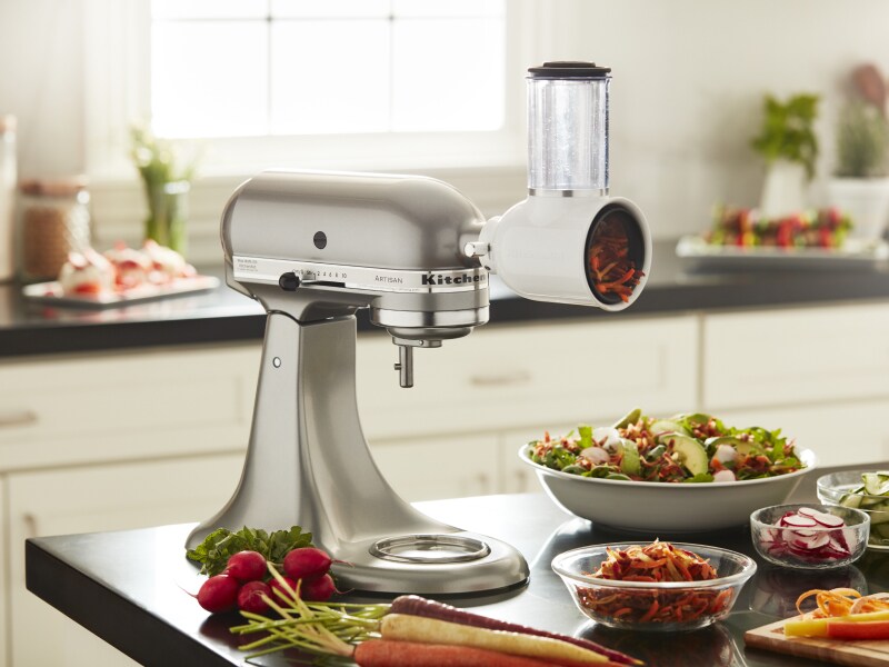 How To Shred and Grate Potatoes in a Food Processor KitchenAid