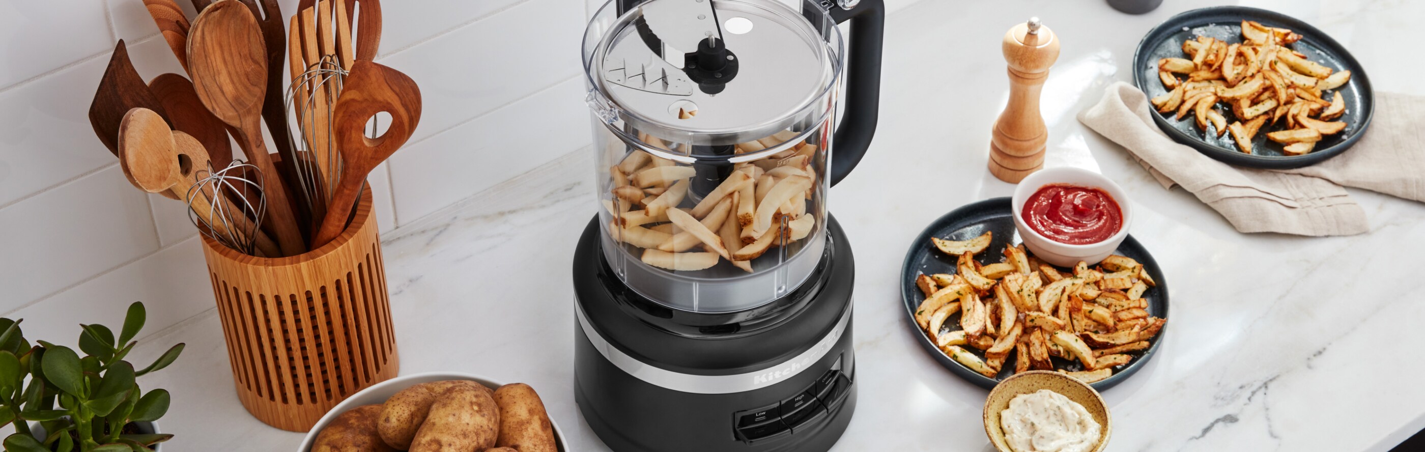 How To Shred and Grate Potatoes in a Food Processor KitchenAid