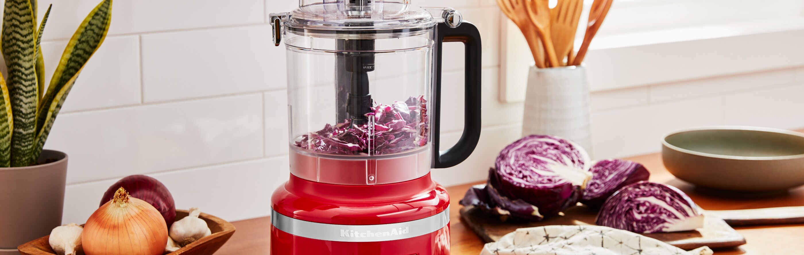 How to Shred Cabbage in a Food Processor KitchenAid