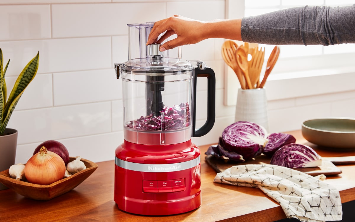 How to Shred Cabbage in a Food Processor KitchenAid