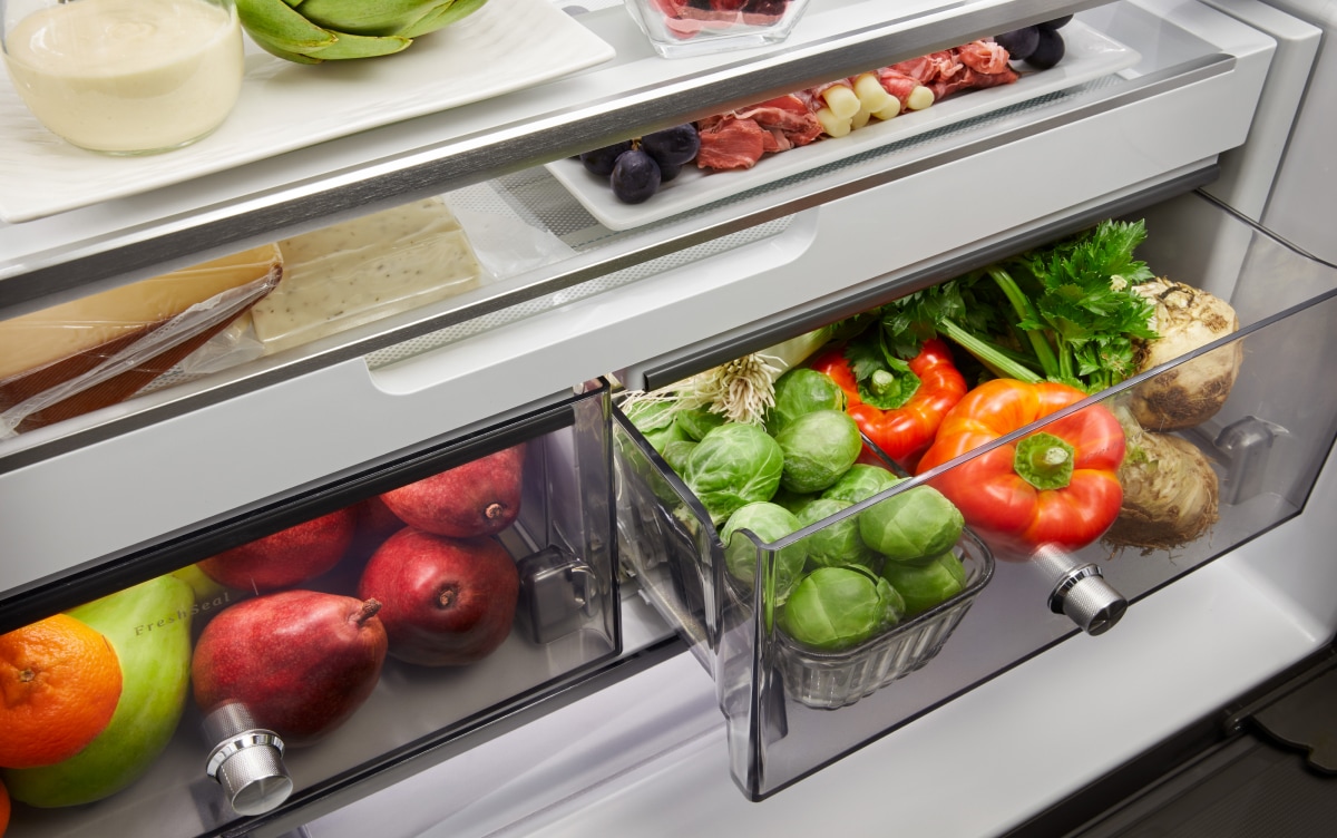 How to Use a Refrigerator Crisper Drawer KitchenAid