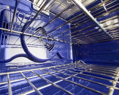 Wall oven interior
