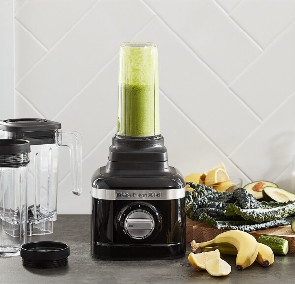 A KitchenAid blender.