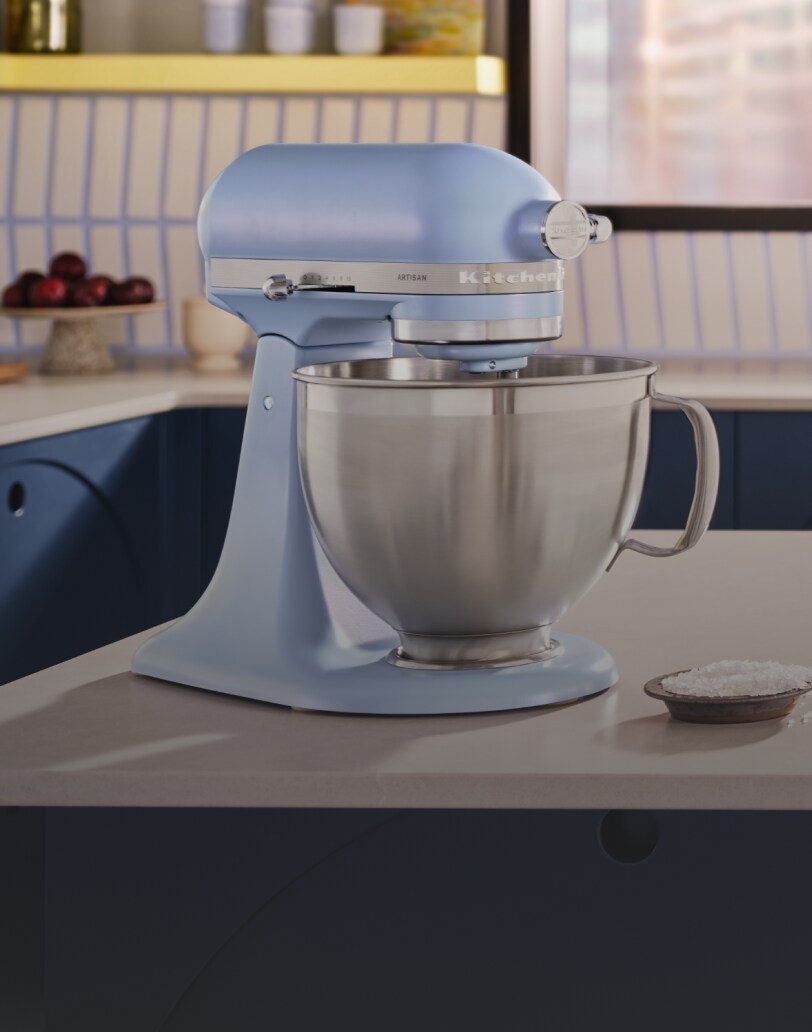 The Blue Salt Stand Mixer