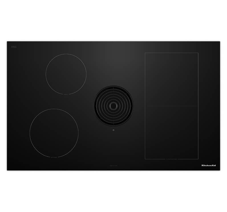 A KitchenAid® downdraft cooktop
