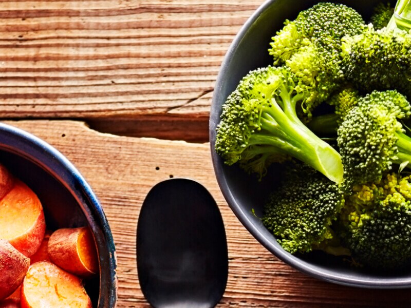 Vegetables in a bowl