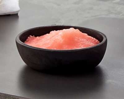 Pink lip scrub